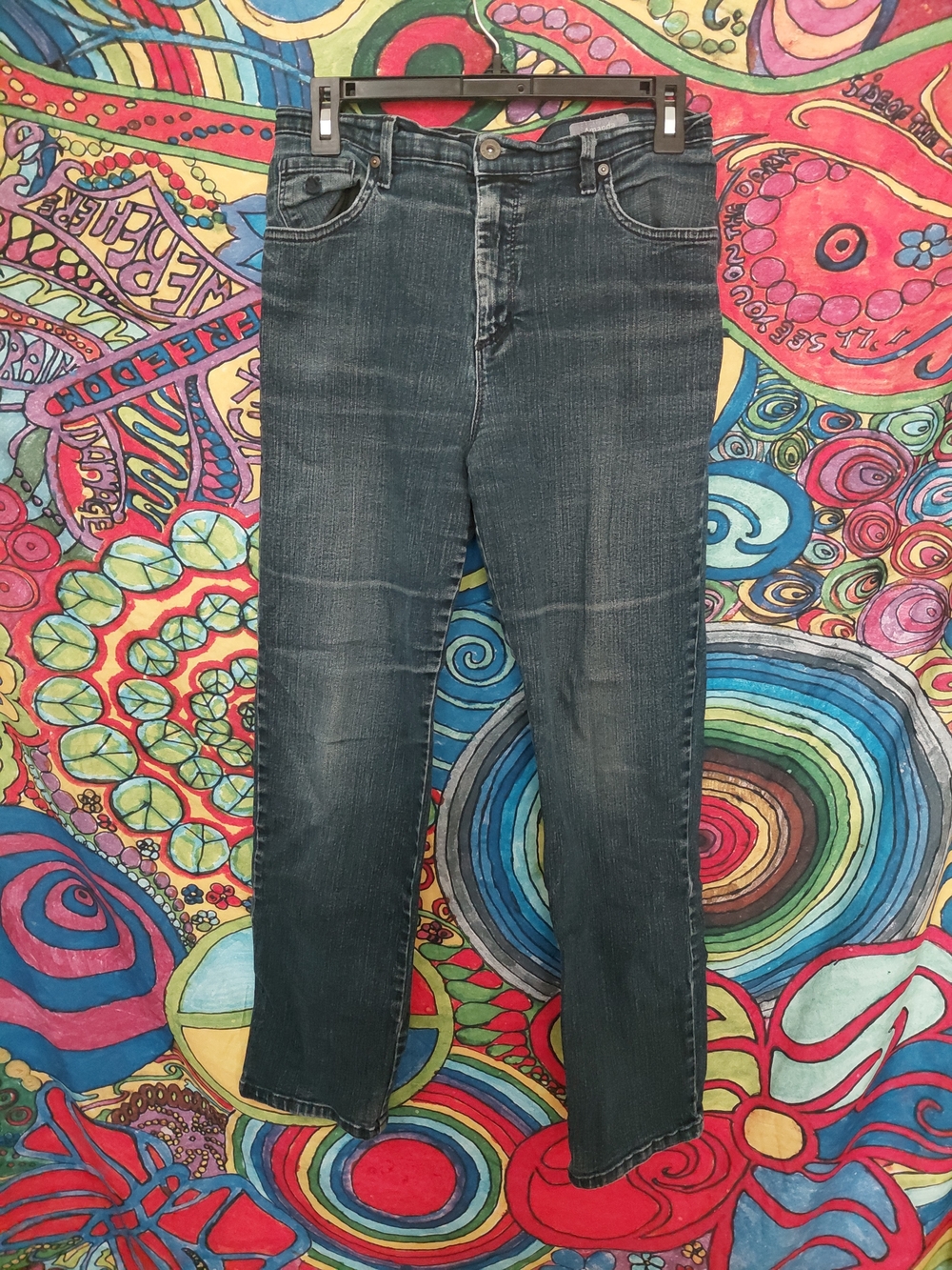 Classic Women's Dark Wash Straight Jeans - Gloria Vanderbilt